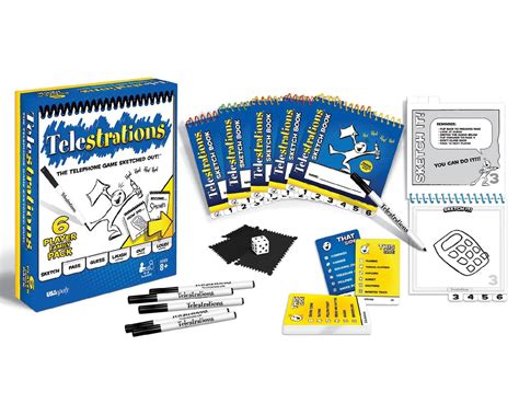 Telestrations: Một trò chơi vẽ vời và đoán mò đầy tiếng cười!